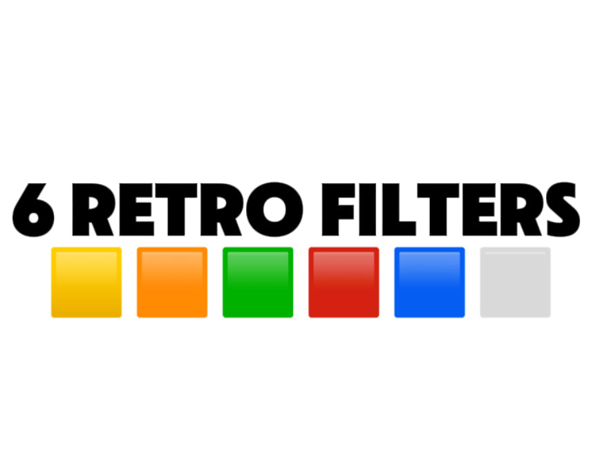 6 Retro Filters FREE GIFT